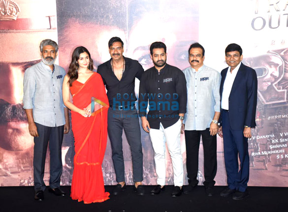 Photos: Ajay Devgn, Jr NTR, and Alia Bhatt at the trailer launch of RRR Photos: Ajay Devgn, Jr NTR, and Alia Bhatt at the trailer launch of RRR