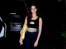 Photos: Ananya Panday spotted at a dubbing studio in Bandra