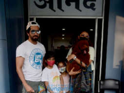 Photos: Ayushmann Khurrana snapped with family in Juhu