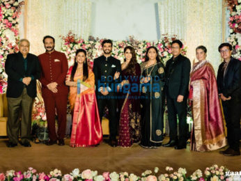 Photos: Celebs grace Milind Gunaji's son Abhishek Gunaji and Radha Patil's wedding in Mumbai