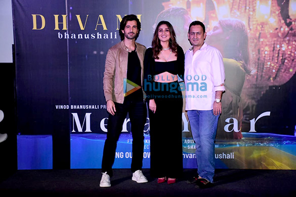 photos dhvani bhanushali aditya seal and ash king snapped at mera yaar song launch 3
