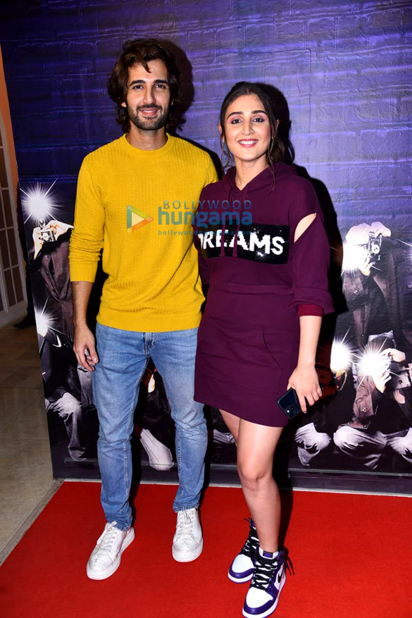 Photos: Dhvani Bhanushali and Aditya Seal snapped during their song promotions