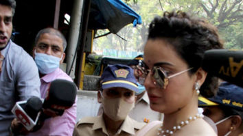Photos: Kangana Ranaut spotted outside Khar police station
