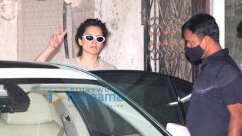 Photos: Kangana Ranaut spotted outside pilates studio