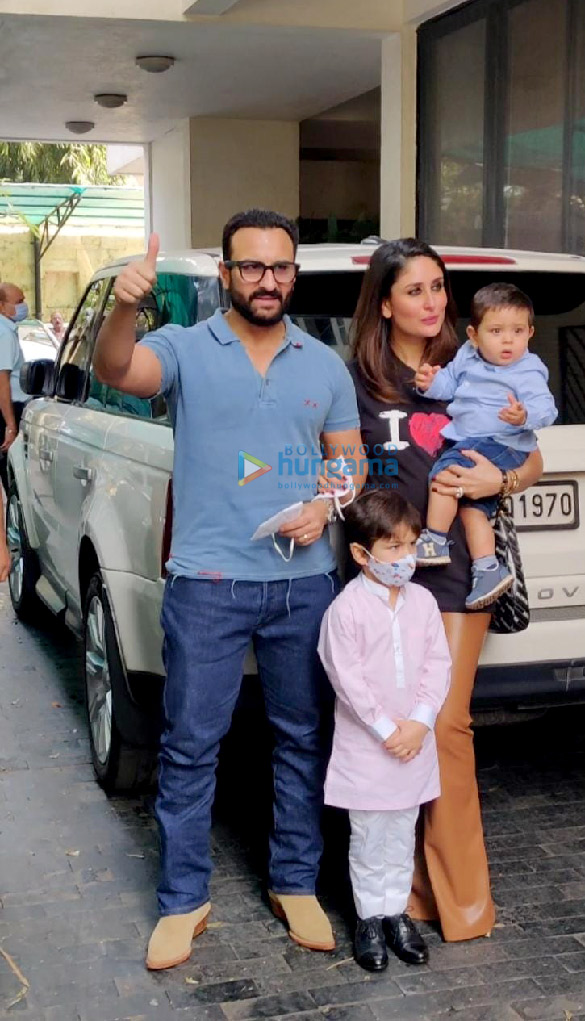 photos kareena kapoor khan saif ali khan and kids arrive for annual kapoor house christmas lunch 3