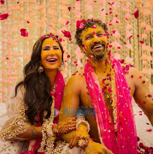 photos katrina kaif and vicky kaushal snapped at their haldi ceremony 5