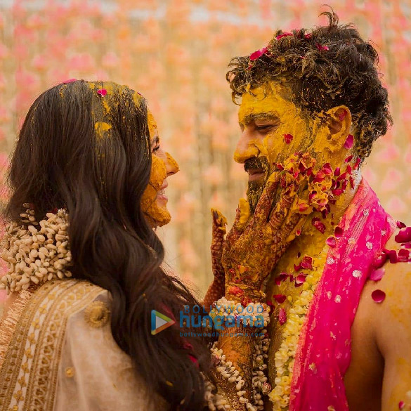 photos katrina kaif and vicky kaushal snapped at their haldi ceremony1 3 2