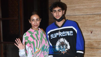 Photos: Malaika Arora spotted in Bandra with her son