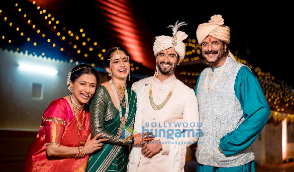 photos milind gunajis son abhishek gunaji ties the knot with radha patil 2