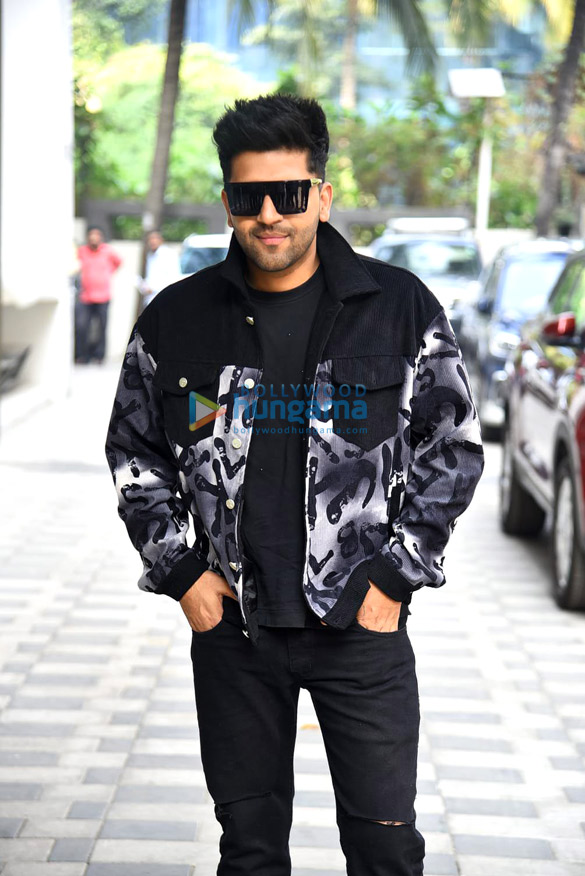 photos nora fatehi and guru randhawa snapped at t series office in andheri 2