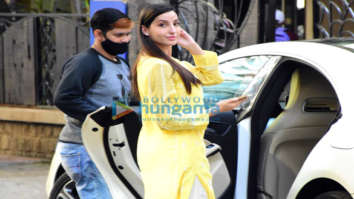 Photos: Nora Fatehi spotted in Bandra