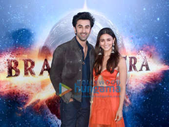 Photos: Ranbir Kapoor, Alia Bhatt, Ayan Mukerji snapped at Brahmastra motion poster launch in Delhi