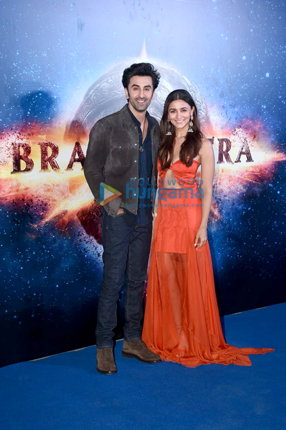 Photos: Ranbir Kapoor, Alia Bhatt, Ayan Mukerji snapped at Brahmastra motion poster launch in Delhi