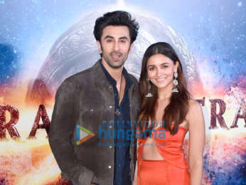 Photos: Ranbir Kapoor, Alia Bhatt, Ayan Mukerji snapped at Brahmastra motion poster launch in Delhi