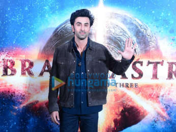 Photos: Ranbir Kapoor, Alia Bhatt, Ayan Mukerji snapped at Brahmastra motion poster launch in Delhi