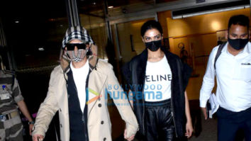 Photos: Ranveer Singh, Deepika Padukone and others snapped at the airport