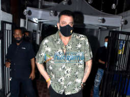 Photos: Sanjay Dutt and Priya Dutt spotted at Mizu in Bandra