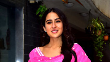 Photos: Sara Ali Khan snapped promoting her film Atrangi Re