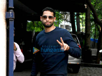 Photos: Siddhant Chaturvedi spotted at a dubbing studio in Bandra