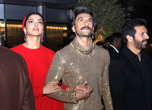 Ranveer Singh, Deepika Padukone & Kabir Khan watch 83 trailer light up Burj Khalifa Ranveer Singh, Deepika Padukone & Kabir Khan watch 83 trailer light up Burj Khalifa
