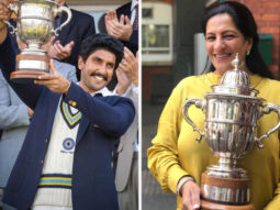 Ranveer Singh shares a photo of his mother Anju Bhavnani holding the 83 World Cup trophy