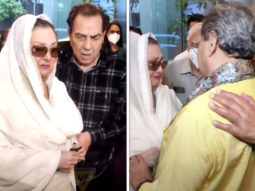 Saira Banu steps out for the first time after Dilip Kumar’s demise; gets emotional around Dharmendra and Subhash Ghai
