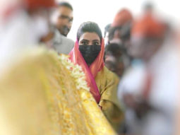 Samantha Ruth Prabhu visits Tirupati temple and Ameen Peer Dargah, see photos