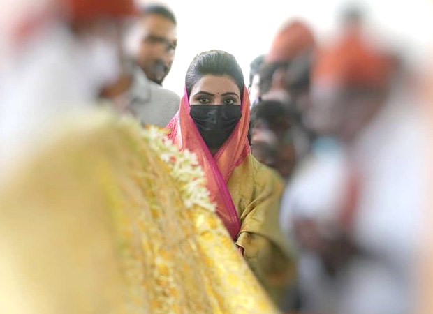 Samantha Ruth Prabhu visits Tirupati temple and Ameen Peer Dargah, see photos
