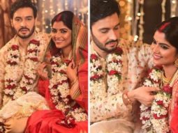 Sayantani Ghosh gets married to longtime love Anugrah Tiwari donning her grandmother’s saree
