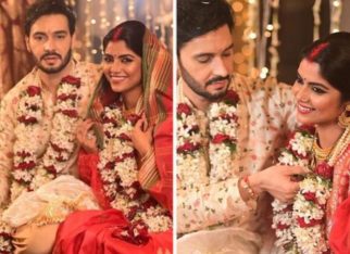 Sayantani Ghosh gets married to longtime love Anugrah Tiwari donning her grandmother’s saree