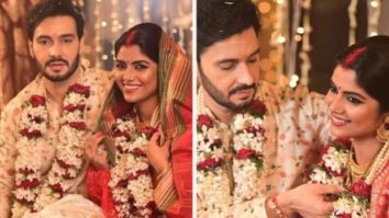 Sayantani Ghosh gets married to longtime love Anugrah Tiwari donning her grandmother’s saree