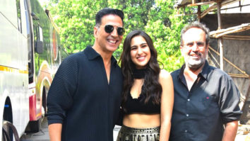 Spotted: Akshay Kumar, Sara Ali Khan, Aanand L Rai at The Kapil Sharma Show