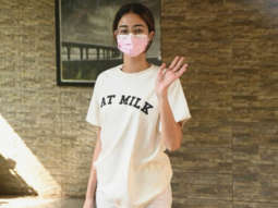 Spotted: Ananya Panday at Dubbing studio in Bandra