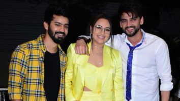 Spotted: Sonakshi Sinha, Zaheer Iqbal, Huma Qureshi and Saqib Saleem at wrap up party of ‘Double XL’