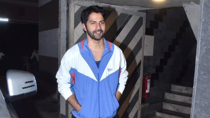 Spotted: Varun Dhawan at Body Sculpture Gym in Juhu, Mumbai
