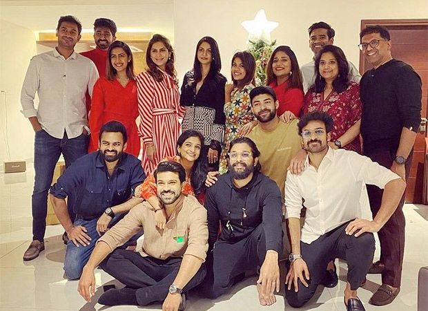 Superstars Allu Arjun and Ram Charan celebrate Christmas together, see photos