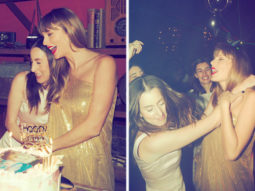 Taylor Swift celebrates her 32nd birthday with HAIM sisters at an intimate party, see photos