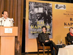 Vice President of India Venkaiah Naidu launches Raj Kapoor’s biography; Ranbir Kapoor, Randhir Kapoor attend the event 