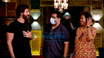 On The Sets Of The Movie Vikram Vedha