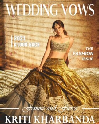 Kriti Kharbanda On The Covers Of Wedding Vows