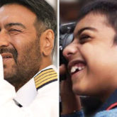 Ajay Devgn asks fans to spot the difference between his and his son Yug’s photo from the sets of a film