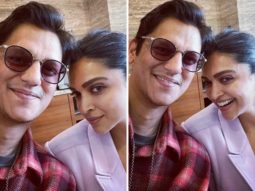 Vijay Varma bumps into Deepika Padukone at the airport; shares selfie