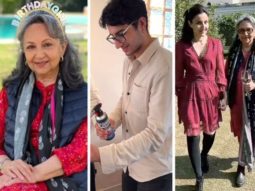 Inside Sharmila Tagore’s Birthday Party: Grandson Ibrahim Ali Khan turns masterchef; Sara Ali Khan pens heartfelt note