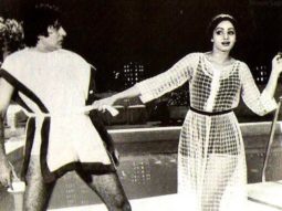 Amitabh Bachchan shares a throwback picture with Sridevi from Iquilaab; netizens focus on his costume