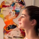 Ananya Panday receives customised artwork from Gauri Khan