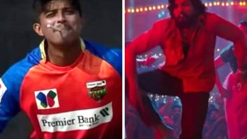 Bangladeshi cricketer Mahedi Hasan goes Allu Arjun’s way to celebrate his wicket Bangladeshi cricketer Mahedi Hasan goes Allu Arjun’s way to celebrate his wicket