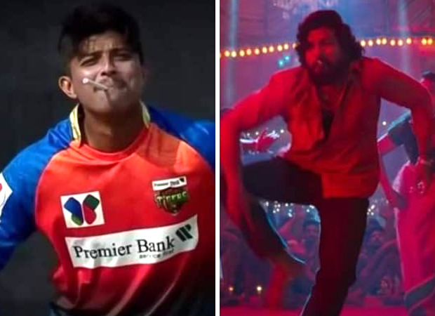 Cricketer Mahedi Hasan goes Allu Arjun's way to celebrate his wicket