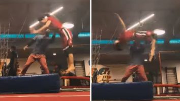 Disha Patani pulls off clean cartwheel and backflips; impresses Tiger Shroff, watch video