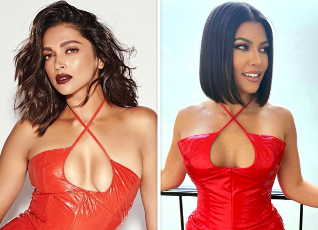 FASHION FACE-OFF Deepika Padukone or Kourtney Kardashian - Who wore cross neck bold red latest dress better FASHION FACE-OFF Deepika Padukone or Kourtney Kardashian - Who wore cross neck bold red latest dress better