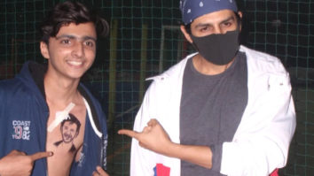 Fan gets Kartik Aaryan’s face tattooed on his chest; actor reacts